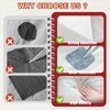 Cahomo Linen Repair Tape 4x79 inch, Self Adhesive Fabric Patches,