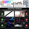 Dreamcolor Acrylic Interior Car LED Strip Light with Wireless APP,