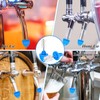 Paquete de 50 tapones de cerveza, cepillo de grifo de