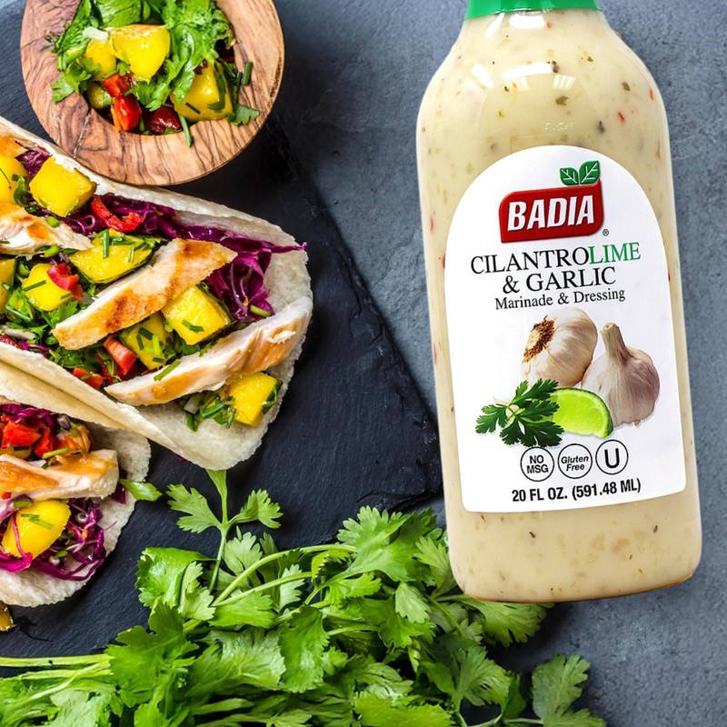 Badia Cilantro Lime & Garlic Marinade and Dressing 20 fl