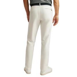 Bonobos Mens Golf Pants Performance Link 5 Pocket Slim Taper Coconut 34x32