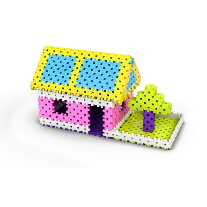 Meli 67214 Basic Pink Tiere Kreativspielzeug, 150 Stück