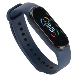 Smart Bracelet with Step Counter, Heart Rate Monitor, Sleep Monitor, APP Message, IP67 Waterproof, Built in USB Plug, All Day Activity Tracking