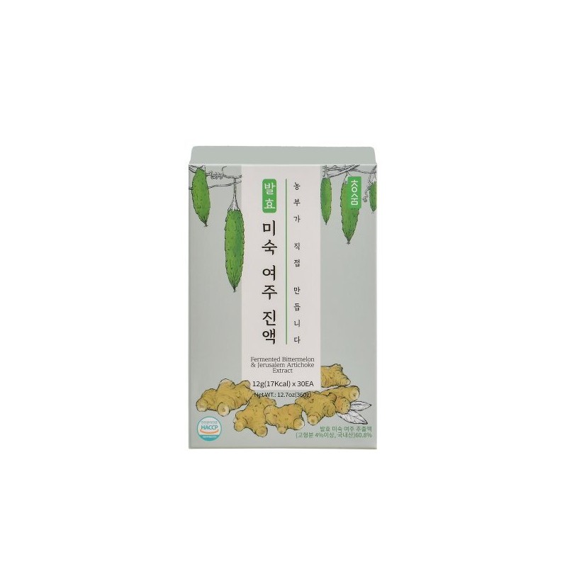 발효 미숙 여주 진액 12g x 30포 Fermented Immature Bitter