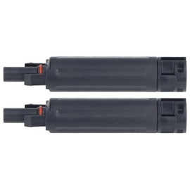 2 pcs 1000V Solar Panel Cable Connector Parts Built in Anti Backflow Built in Diode IP68 MC-F (20A)