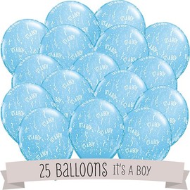 It's A Boy! - Baby Shower Balloons - 25 ct