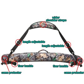 Archery Compound Bow Sling String Bow Carrier Compound Bow Cams Sling Case Carrying Shoulder Strap Holder for Outdoor Hunting