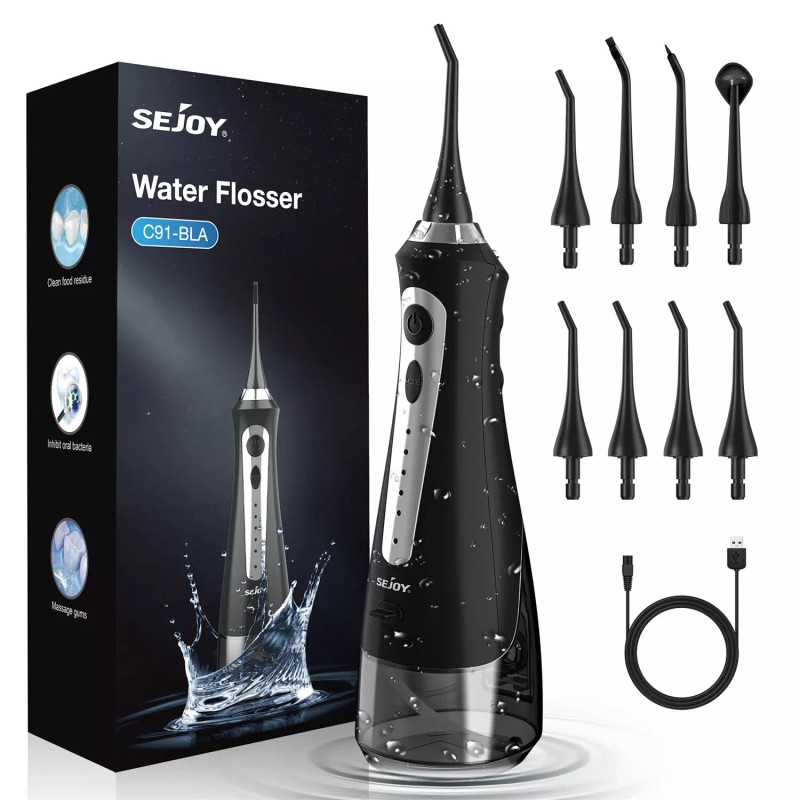 Sejoy Sonic Electric Toothbrush & Water Dental Flosser Cordless Power