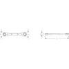 Stabilay Plate Ratchet Glasses, Spline, 25ASP-20X22