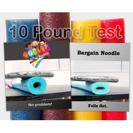 Oodles of Noodles Deluxe Foam Pool Swim Noodles - 5 Pack Purple