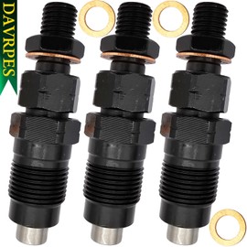 DAVRPES 3PCS 16032-53902 Fuel Injector Fuel Spray Nozzle Engine For Kubota Excavator Loader Mower Kubota Engine: D905 V1305 V1505 D1105 D1005 V1205 Replace#16032-53000｜16261-53000｜16032-53900