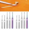 Leather Edge Skiving Tool Stainless Steel Stitching Groover DIY Craft