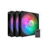 Cooler Master SickleFlow 120 V2 ARGB White Edition 3in1 Square