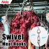 Alele Swiveling Meat Hook,12mm Heavy Duty Stainless Steel Processing Butcher
