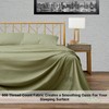 Queen Size Bed Sheets - 600 Thread Count Egyptian Cotton