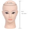 Female Cosmetology Bald Mannequin Head for Wigs Making Wig Display