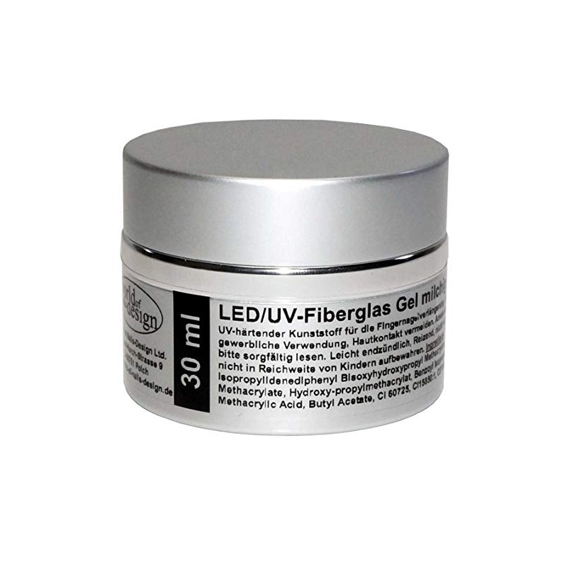 Premium LED / UV Gel Fibreglass Pink Milky Thick Viscosity