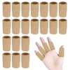 FUIPVGI 20 Pcs Finger Compression Sleeves, Breathable Finger Protectors Finger