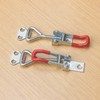 6 PCS Heavy Duty Metal Toggle Latches – Adjustable Spring