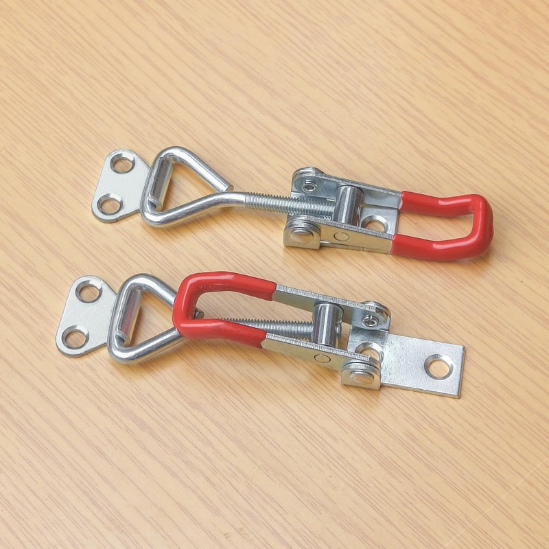 6 PCS Heavy Duty Metal Toggle Latches – Adjustable Spring