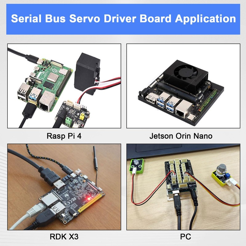 Serial Bus Servo Driver Board for ST/SC Series Binghe Bus