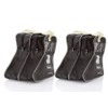 Portable 2 Pack Boots Storage,Short Boots Storage/Protector Bag, Boots Cover(Black)