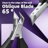 SZQHT Professional Stainless Steel Toenail & Nail Clippers with Safety