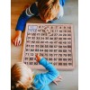 Juego Educativo Madera Montessori 1-100 Números Con Bolsa