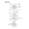 Pneumatic Rotating Connector Aluminum Alloy Multi Channel High Speed 360°