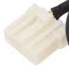 Qiilu Aux Female Audio Switch Cable Stereo Wiring Harness Aux