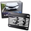 iJDMTOY No Drill Front Grille Mesh Mount License Plate Relocator