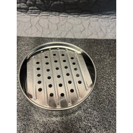 Viking Steamer Tray Stainless Steel 4 1/2" Heavy Duty 1.75" DEEP