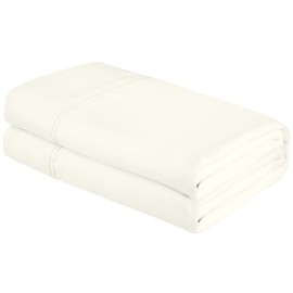 Royale Linens California King - Sábana encimera de microfibra cepillada de 1800, ultra suave y transpirable, resistente a las arrugas y a las manchas, sábana encimera de calidad de hotel se vende por