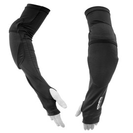 Komine 04-871 SK-871 Enigma CE2 Protective Cooling Arm Cover for 2025 Models Bikes, Black Free