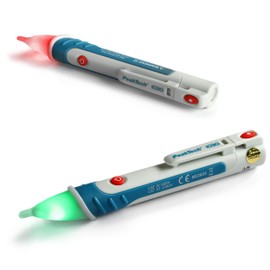 Peak Tech P 1030 – Contactless AC Voltage Tester with LED Lamp, 50 – 1000 V AC Operating Range, Non-Contact Voltage Tester, Test Device, Pen Handheld Multimeter, Acoustic Signal – 157 x 26 mm