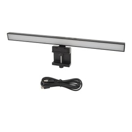 Black Laptop Monitor Lamp Anti Blue Light Eye Care LED Computer Monitor Light Bar 33cm