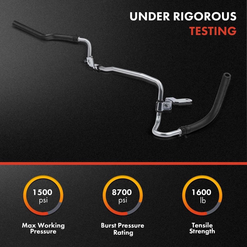A-Premium Power Steering Return Hose Line Assembly Compatible with Toyota