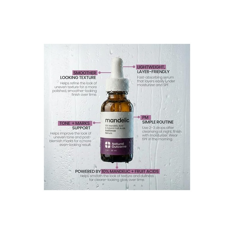 Natural Outcome Mandelic Acid Serum - 30 ml
