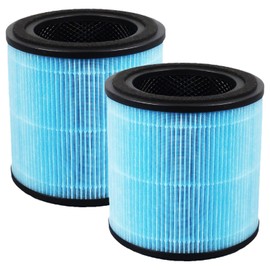AP0601 Replacement Filter Compatible with Airtok AP0601 Air Purifier, 4-in-1 H13 Replacement HEPA Filter and High Efficiency Activated Carbon Air Filter Replacement (Pack of 2)