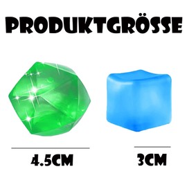 Pack of 4 Squeeze Balls, Anti-Stress Ball Children, Anti-Stress Ball Children and Adults, Squeeze Squishy Anti-Stress Balls, Anti-Stress Sensory Stress Ball Srests Toy (Random Colour)