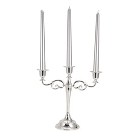 Tyenaza Candelabros Principales Románticos del Vintage 3, Palmatoria del Metal para La Decoración De La Mesa De Comedor De La Boda