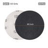 sourcing map 5 Inch Sanding Disc 120 Grit Hook and