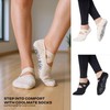 COOLMATE Barre Elastic Strap Yoga Socks for Women Non Slip