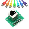 AYWHP RJ45 Connector Breakout Board 8 Pin Headers Network Port