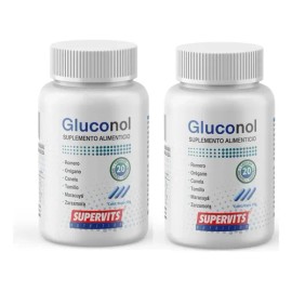 Supervits 2pack Gluconol Mantiene Niveles Azúcar 20caps Sfn