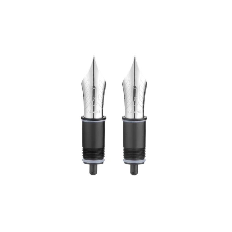 Set of 2 Number 8 Fountain Pen Replacement Fine Nibs