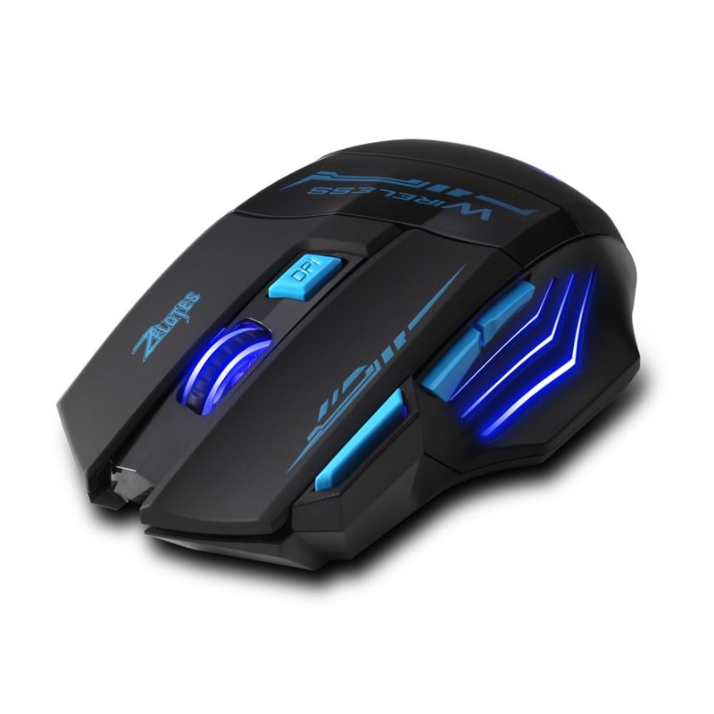 Zelotes Kabellose Maus Wireless Mouse,2.4GHz Ergonomische PC Maus Kabellos,7 Tasten
