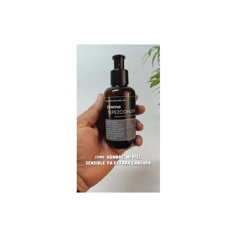 Crema De Tepezcohuite Fórmula Natural Para Regeneración