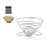 Foldable Stainless Steel Coffee Filter Holder Coffee Dripper Coffee Banet