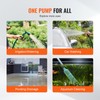 VEVOR Water Transfer Pump 12V, Battery Powered Utility Pump 360